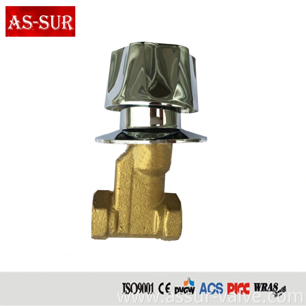 Brass Build in Stop Valve Cock as-Ws007